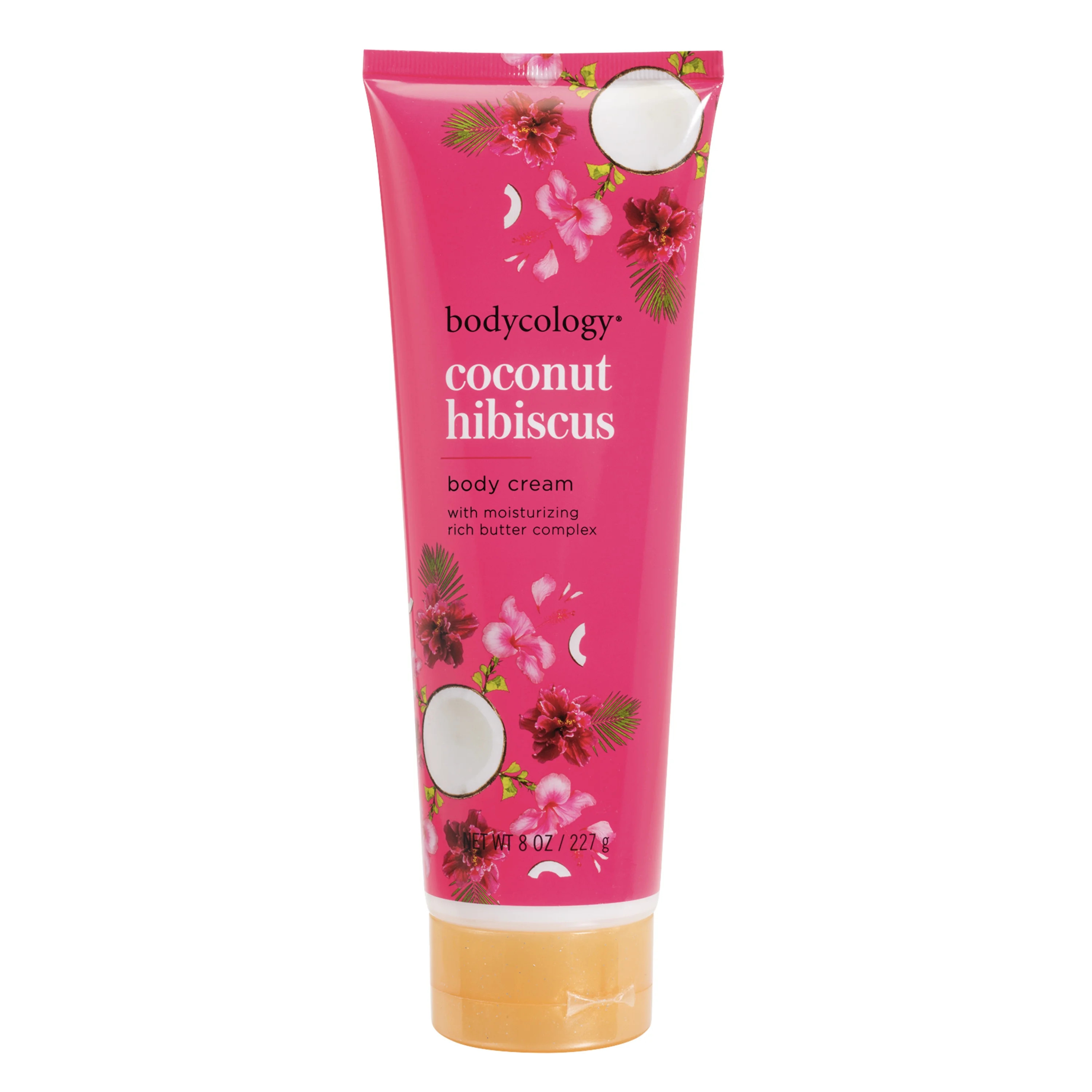 Bodycology Coconut Hibiscus Moisturizing Body Cream, 8 oz | Walmart (US)