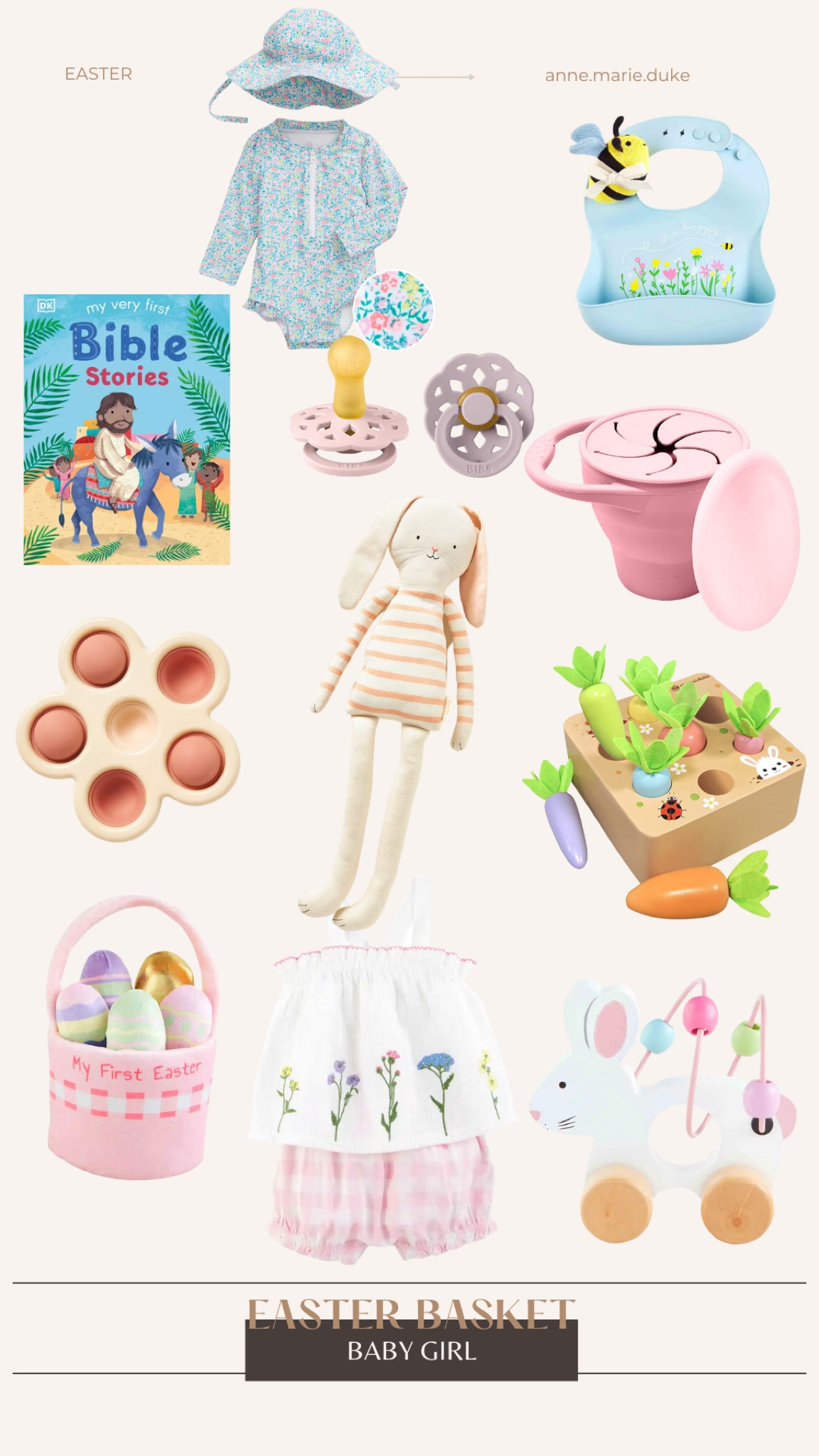 Easter basket ideas for baby girl #ltk #spring #easter #baby

#LTKSeasonal #LTKbaby