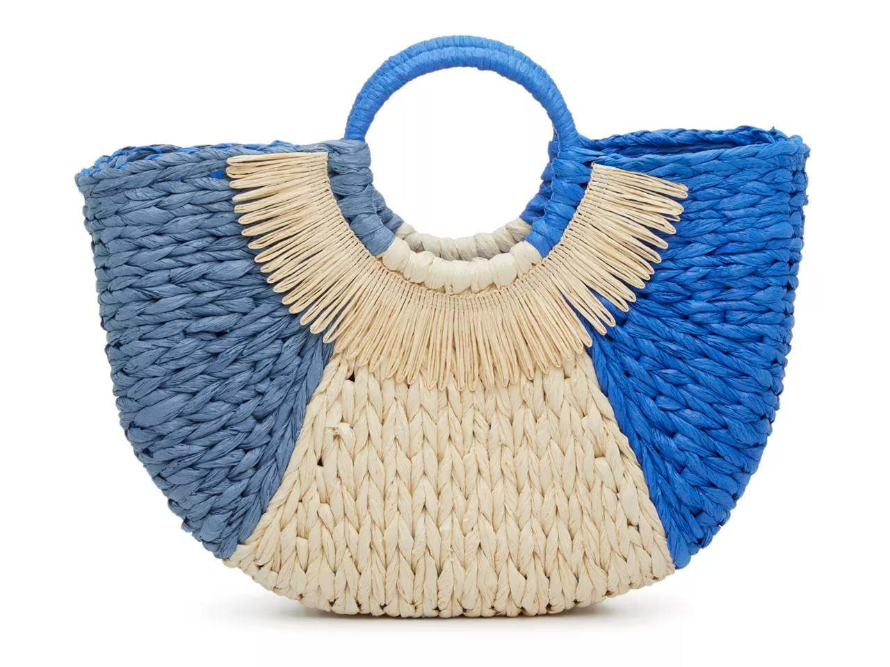 Kelly & Katie Ring Straw Tote | DSW