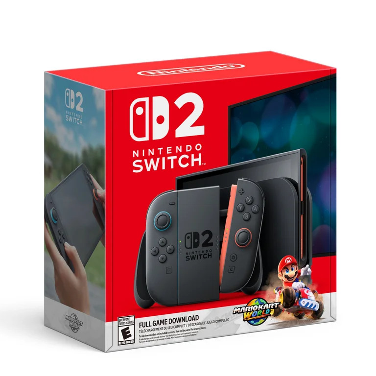 Nintendo Switch 2 + Mario Kart World Bundle | Walmart (US)