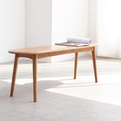 Racxily Solid Oak Dining Chairs - FAS-Grade North American Oak, Natural Wood, Comfortable Design for Dining/Living Room | Target