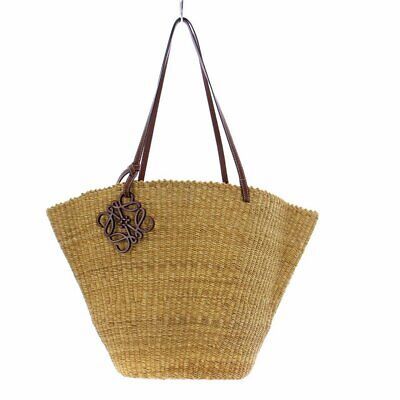 Anagram Charm Shell Basket Bag Tote Shoulder Natural /Kh Ladies  | eBay | eBay US