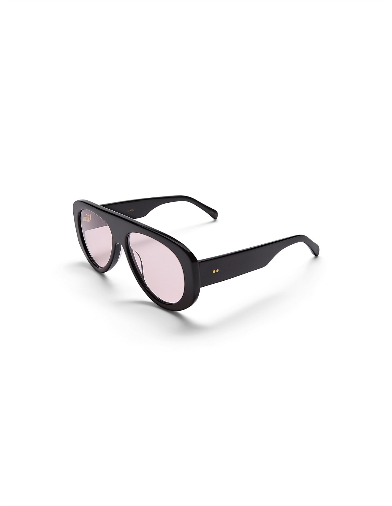 CLARK - BLACK MUSK Aviator Sunglasses | David Jones (Australia & New Zealand)