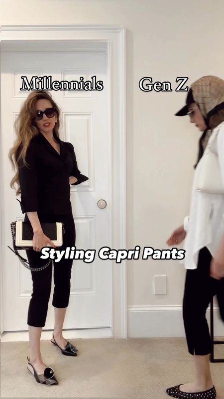 Styling $45 Capri pants a few ways! PS I wear all these looks even though I’m Gen X! Welll maybe not the hat situation 😂
These Capri pants are TTS and feel a lot more expensive than they are. 


#LTKWorkwear #LTKStyleTip #LTKFindsUnder50