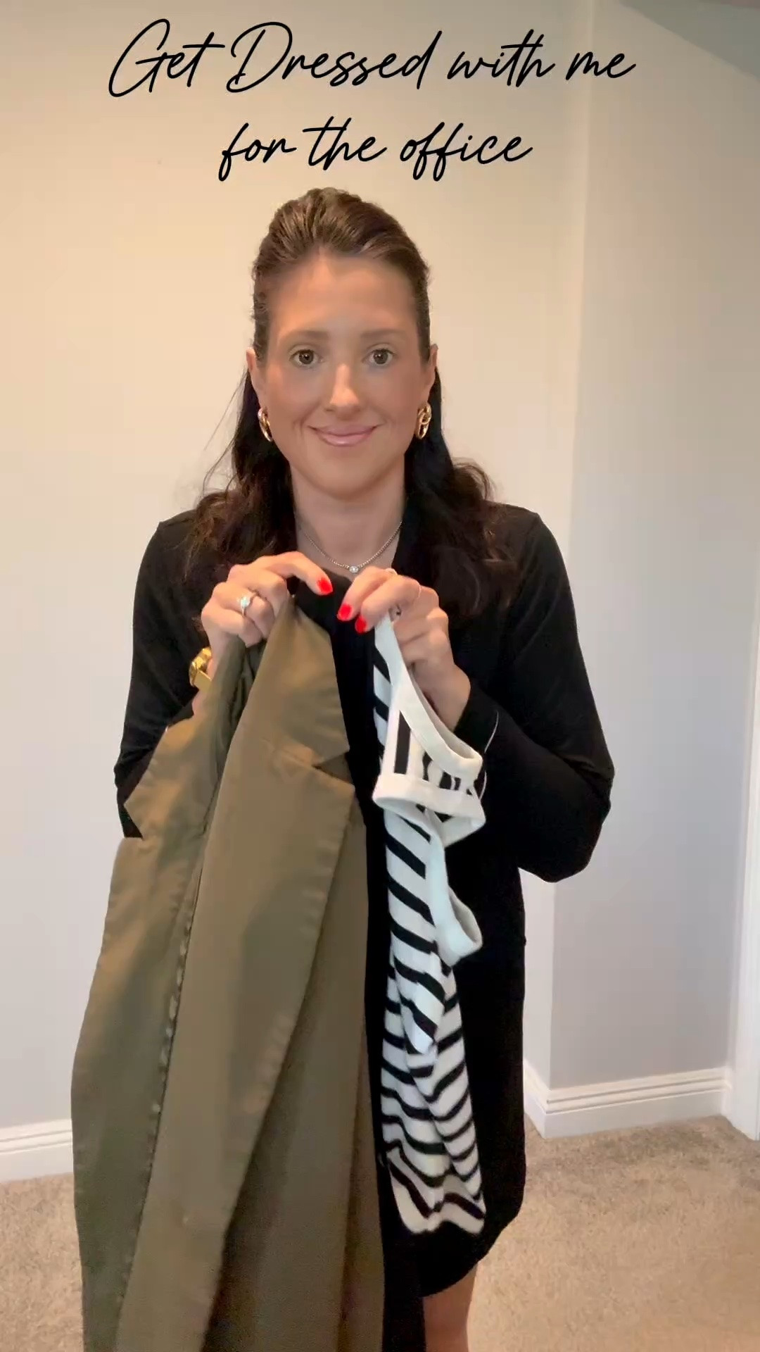 Work outfit that’s classic and comfy. Pants: Small long, tank: Med and Jacket: Med

#grwm #outfitinspo #fashionover40

#LTKootd #LTKOver40 #LTKWorkwear