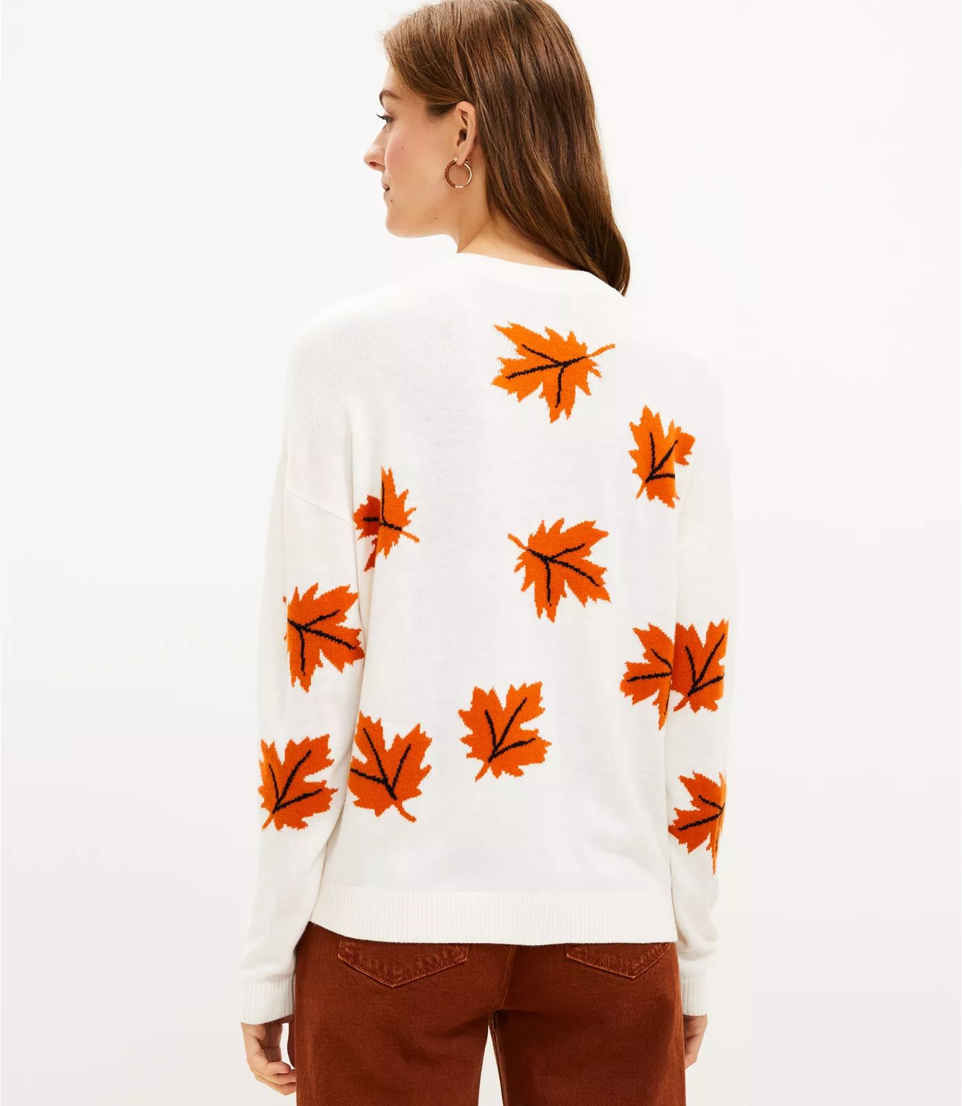 Leafed Sweater | LOFT