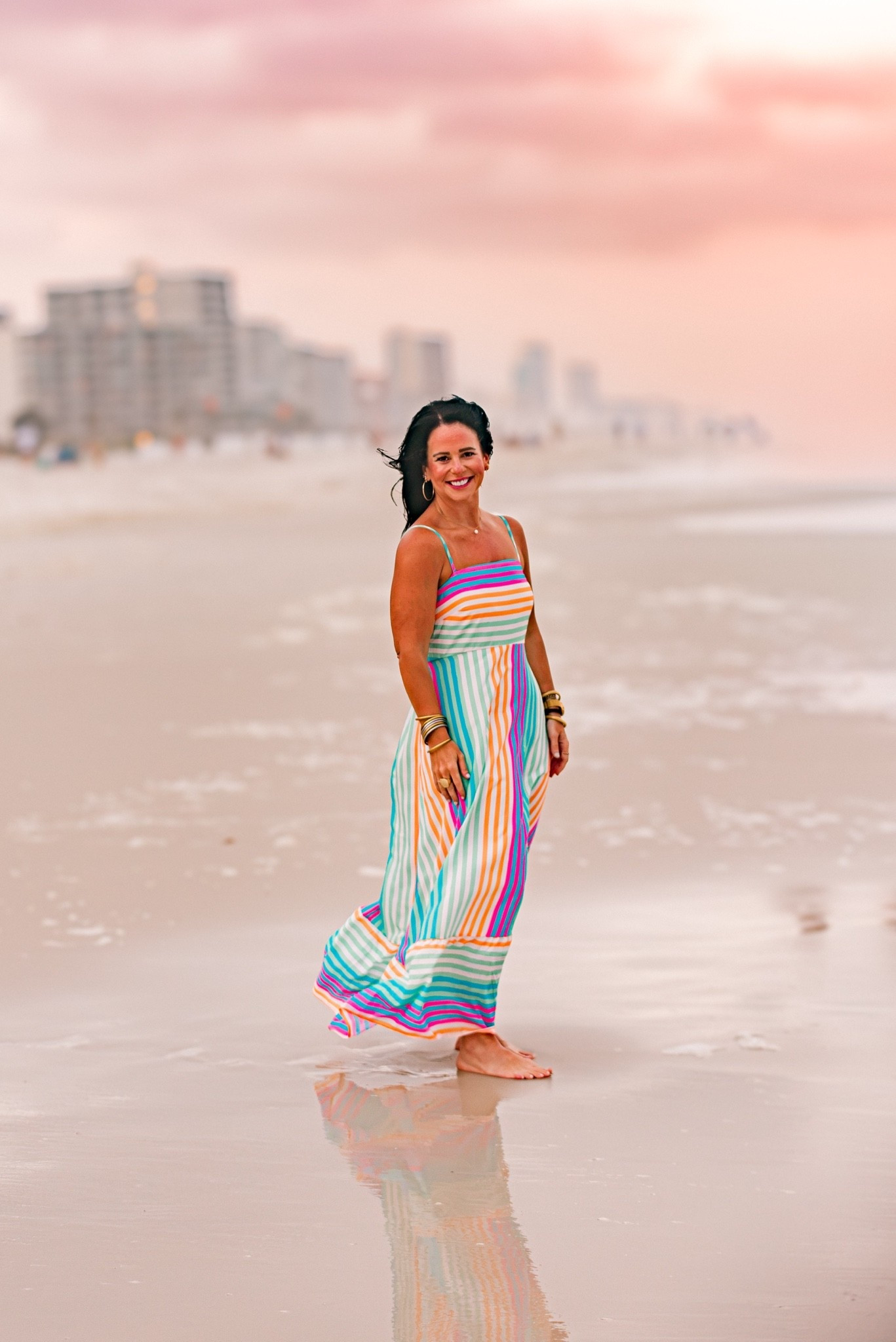 This dress was perfect for beach pics🩷 perfect for work too with a denim jacket! Amazon 
Amazon dresses
Teacher ootd 
Beach pics

#LTKdayinmylife #LTKootd #LTKSeasonal