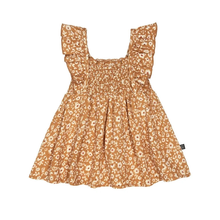 Modern Moments by Gerber Baby Girl Dress and Diaper Cover, Sizes 0/3 Months - 24 Months - Walmart... | Walmart (US)