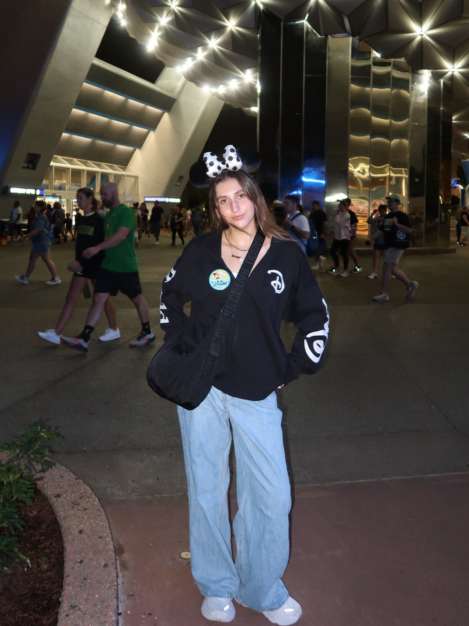 Disney’s Epcot ootd ✨

Tank: Abercrombie 
Jeans: Abercrombie
Ears: Disneyland/ the Disney Store
Zip up hoodie: Disney World/ the Disney Store
Purse: Baggu
Shoes: Hoka 

Ig: @jkyinthesky 

#disney #disneystyle #disneyworld #wdw #disneyootd #disneyoutfit #disneyoutfits #disneystyleinspo #disneyoutfitinspo #disneystreetstyle #casualstyle #styleinspo #disneyblogger #disneycreator #disneycreators #disneyblogger #disneyaesthetic #disneyvibes #disneyaccessories #disneysummer #summerstyle #fallfashion #fallstyle #epcot 

#LTKStyleTip #LTKTravel #LTKFindsUnder100