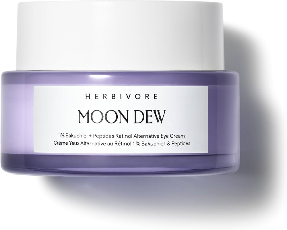 HERBIVORE Moon Dew Eye Cream | 1% Bakuchiol + Peptides, Anti Aging, 0.5 oz | Amazon (US)