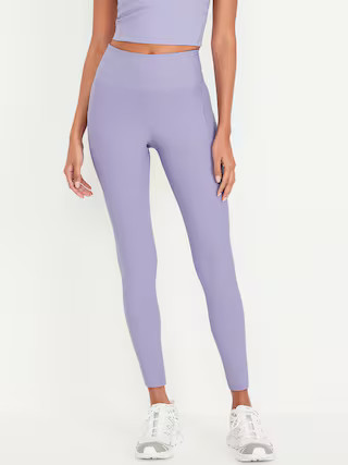 High-Waisted PowerSoft Rib Leggings | Old Navy (US)