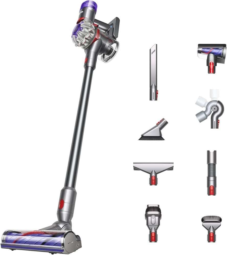 Dyson V8 Extra Cordless Cleaner Vacuum, Nickel | Amazon (US)