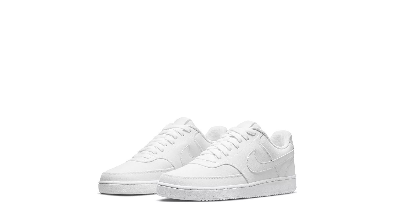 WHITE NIKE Womens Court Vision Low Next Nature Sneaker | Rack Room Shoes