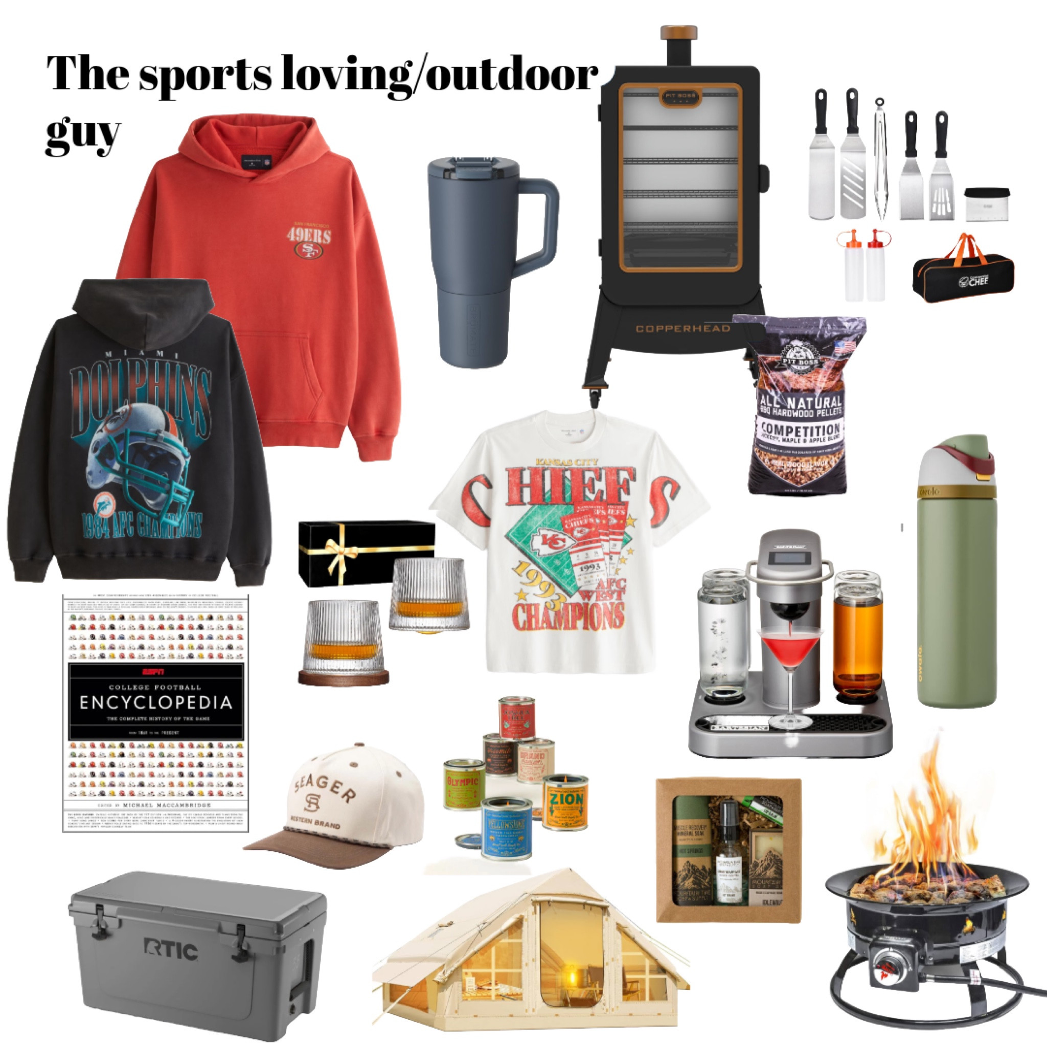This one is for sports fans and for the guys who love being outside/grilling ♥️ #giftguideformen #giftguide #giftguideforhim #holidaygifts 

#LTKSeasonal #LTKGiftGuide #LTKHoliday