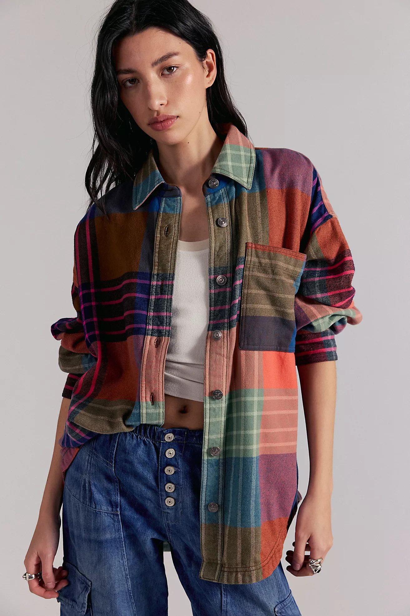 We The Free Ashley Plaid Shirt | Free People (Global - UK&FR Excluded)
