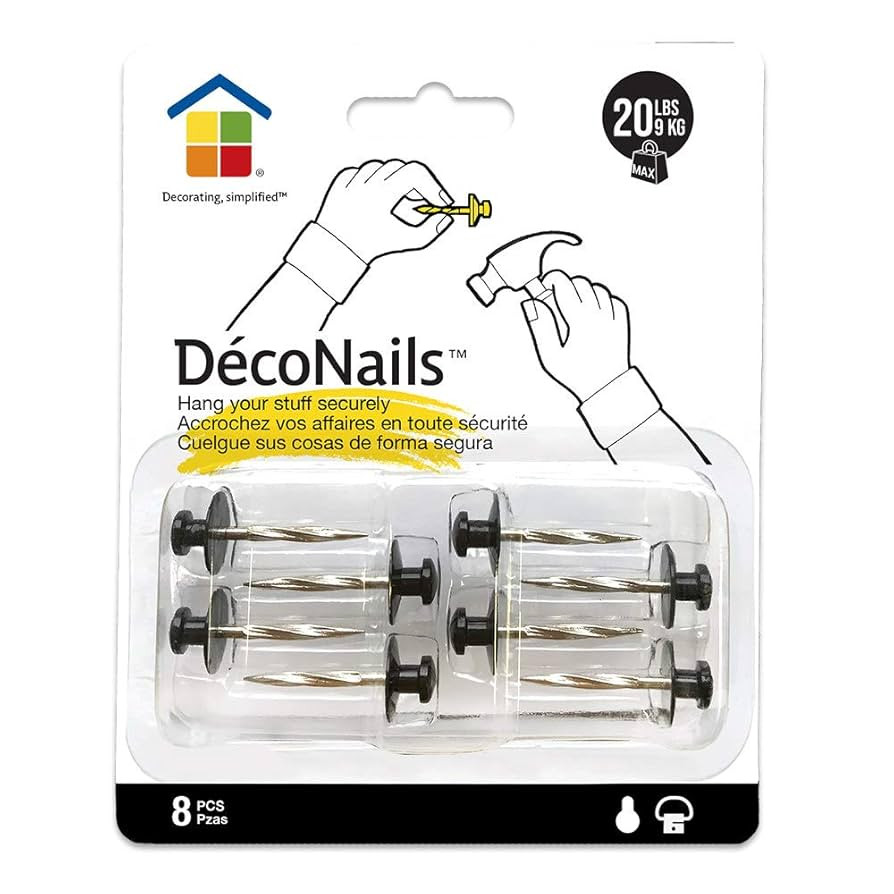 Under the Roof Decorating Deco Nail Small Head Sampler Pack,Black | Amazon (US)
