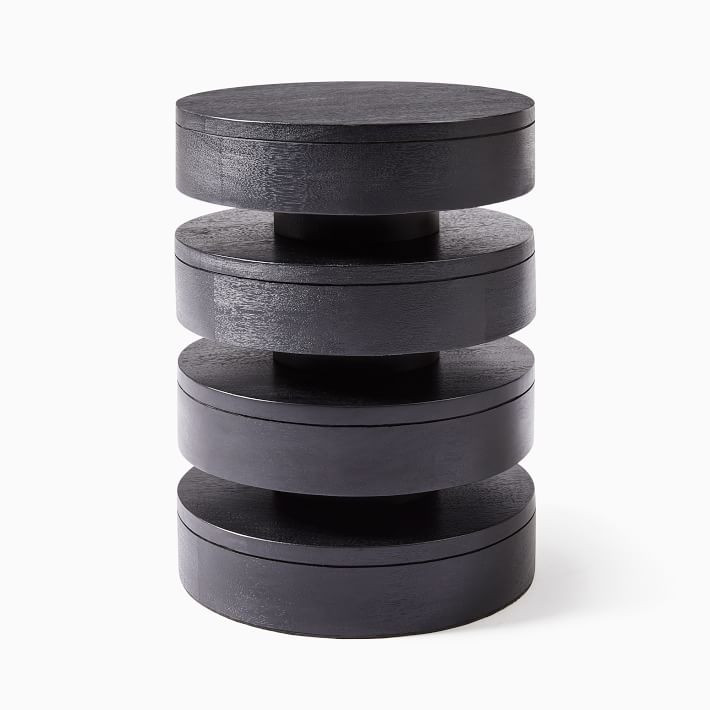 Floating Disks Side Table | West Elm (US)