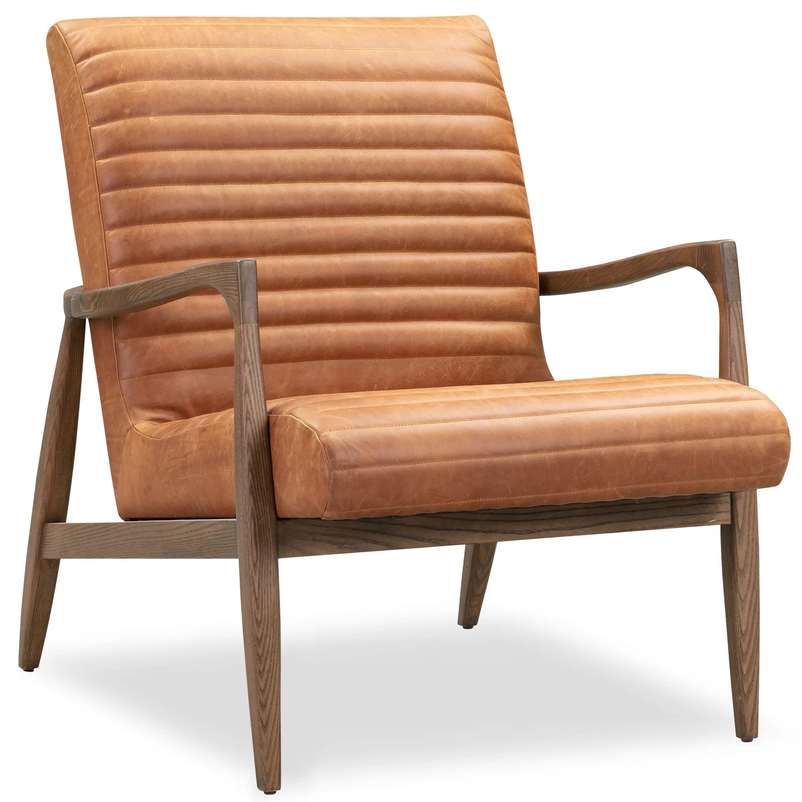 Cedarburg Genuine Leather Armchair | Wayfair North America
