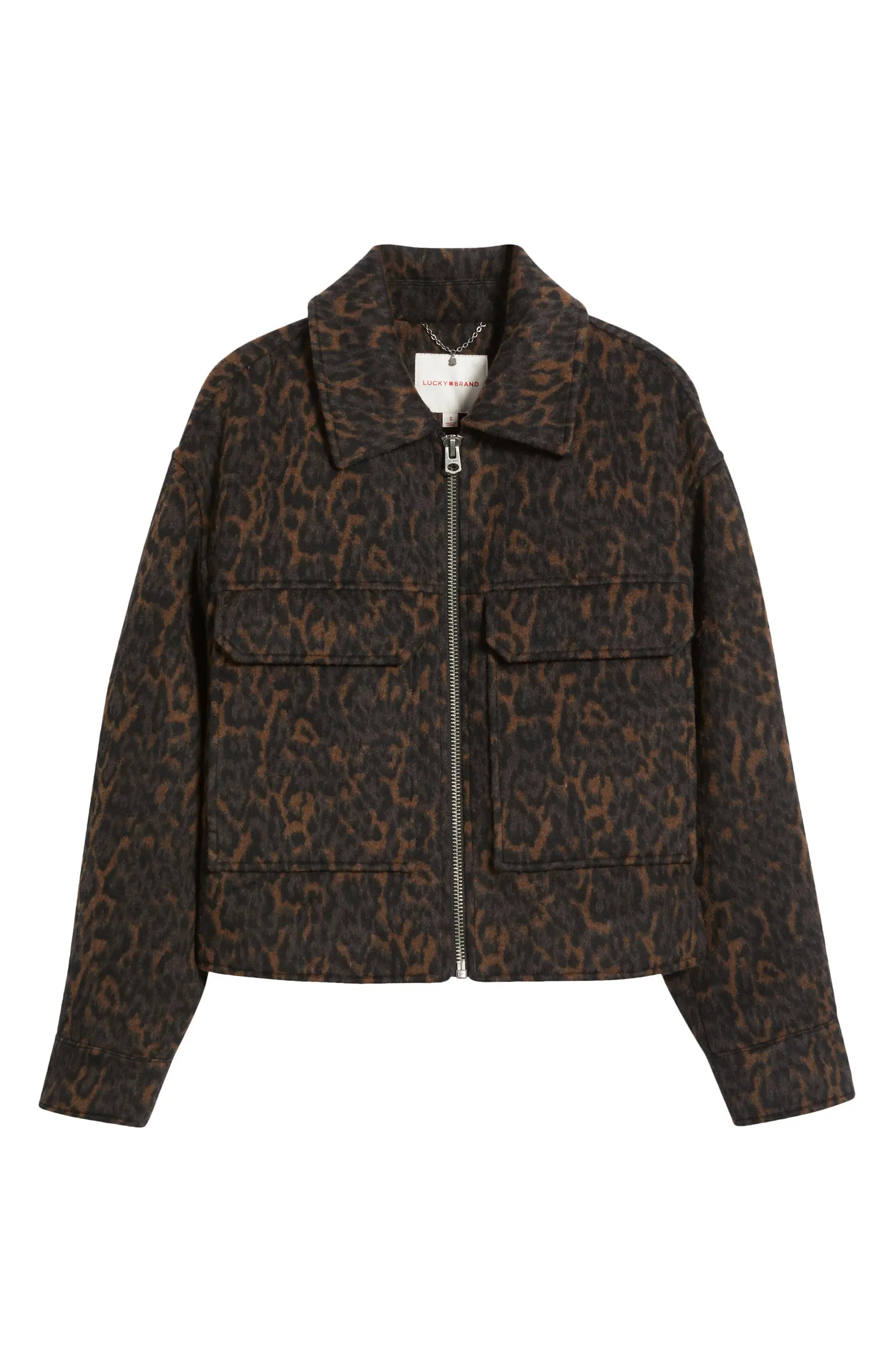 Zip Front Crop Jacket | Nordstrom