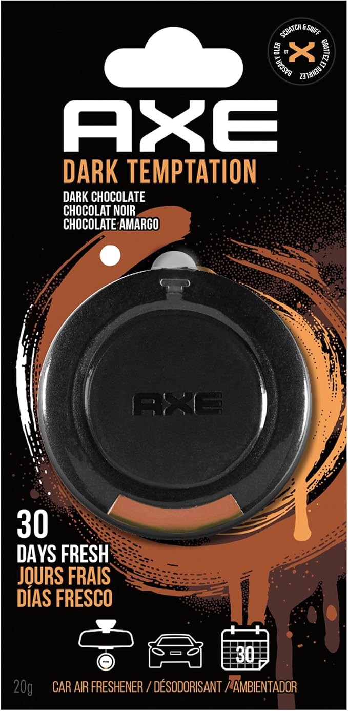 AXE 3D Hanging Gel Car Air Freshener (Dark Temptation Scent, 1 Pack) | Amazon (US)