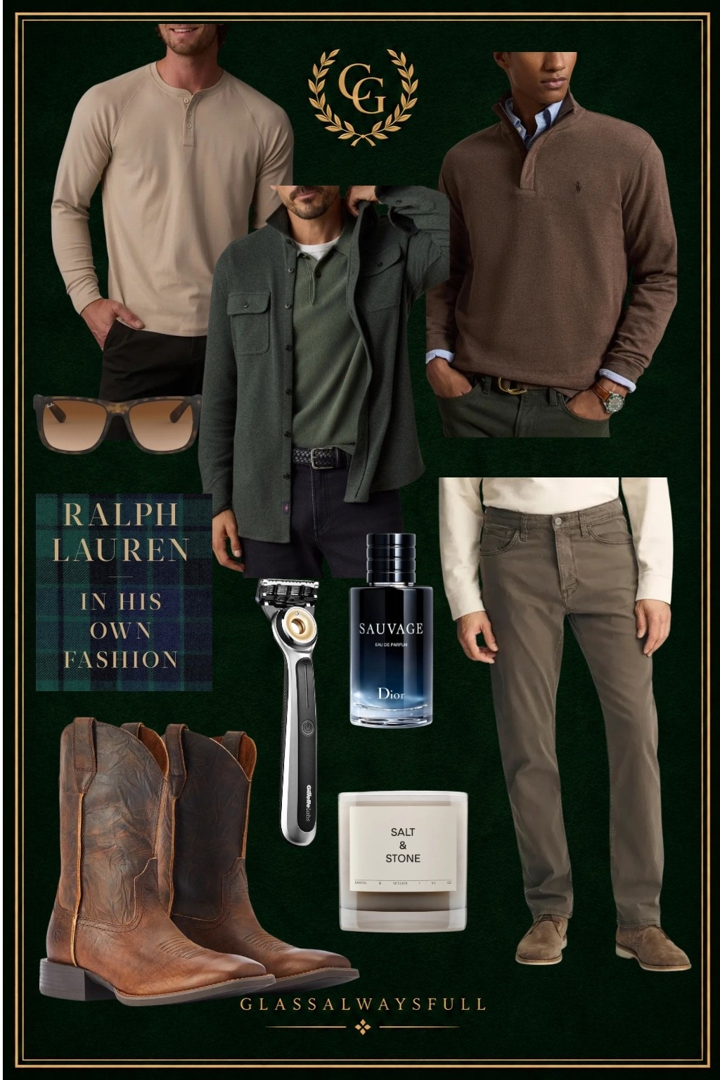 Men’s gifts, men’s gift guide, men’s rugged gifts, men’s cowboy boots, men’s sunglasses, men’s fall clothes, men’s winter clothes, men’s books, men’s jacket. Glassalwaysfull

#LTKMens #LTKTravel #LTKSeasonal