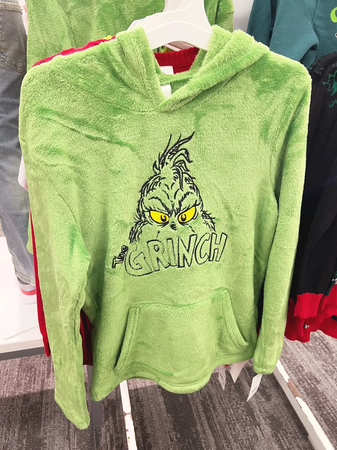 The Grinch Men's Fleece Pullover curated on LTK