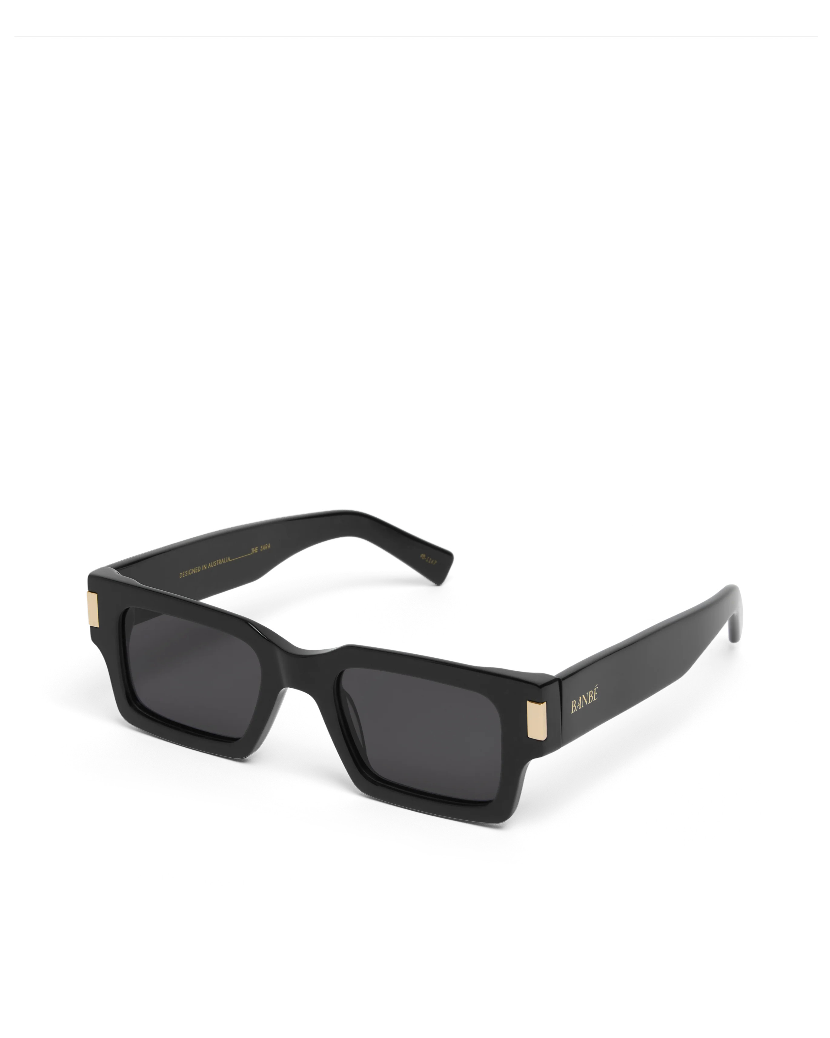 THE SARA - BLACK-JET | Banbe Eyewear (US)