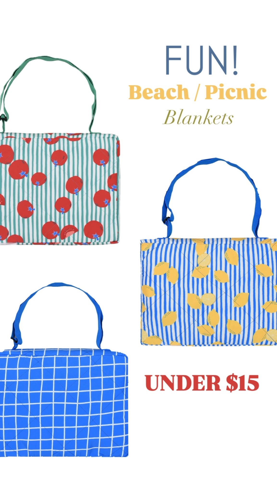 Fun Beach / Picnic Blankets! 

#LTKMothersDay #LTKTravel #LTKSwim