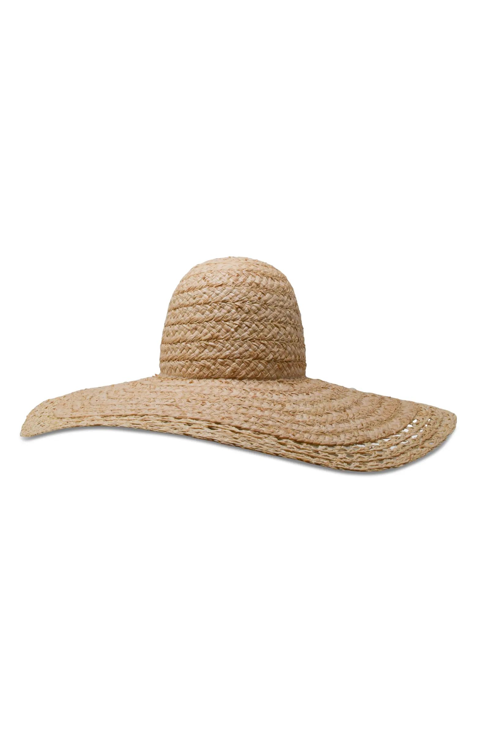 Mary Jane Straw Wide Brim Sun Hat | Nordstrom