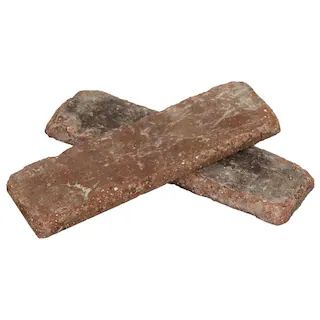 Old Mill Brick Castle Gate Thin Brick Singles - Flats (Box of 50) - 7.625 in. x 2.25 in. (7.3 sq.... | The Home Depot
