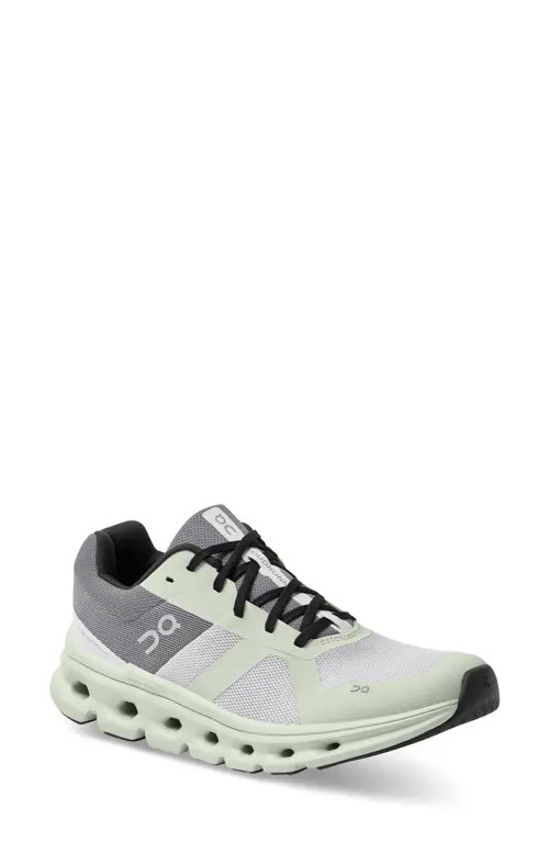 On Cloudrunner Running Shoe in Frost/Aloe at Nordstrom, Size 8.5 | Nordstrom