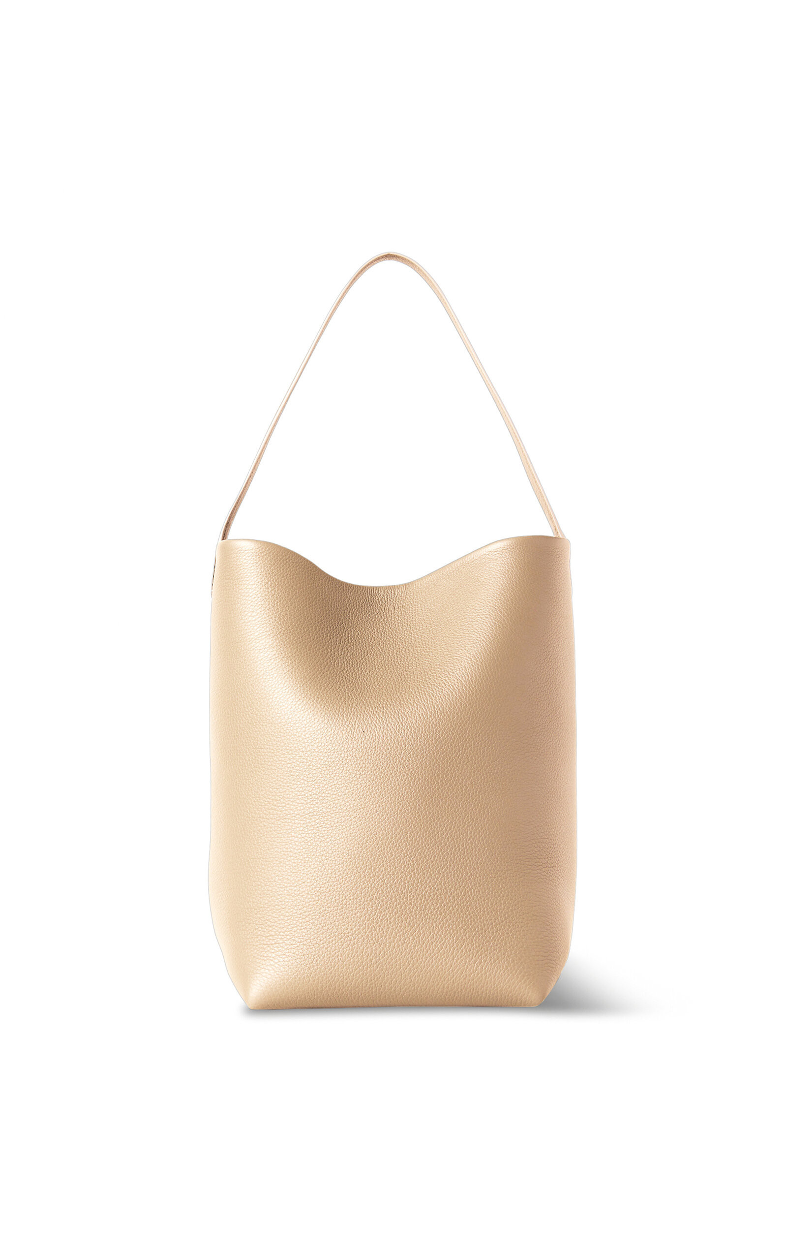 The Row - Medium N/S Park Leather Tote Bag - Neutral - OS - Moda Operandi | Moda Operandi (Global)