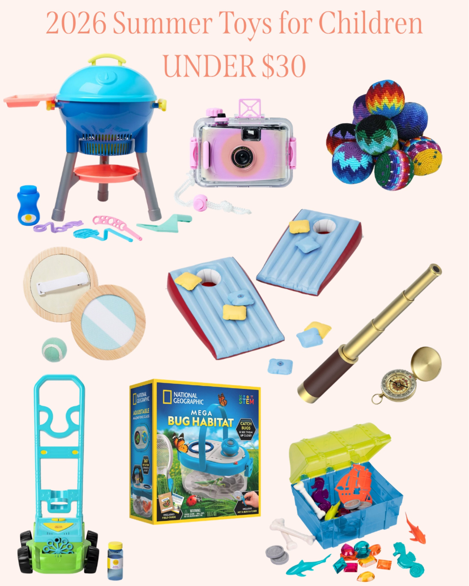 2026 summer toys for children under $30! More price ranges on DoSayGive.com 

#LTKKids #LTKSwim #LTKSeasonal