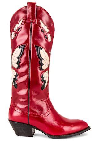Jeffrey Campbell Fly Away Cowboy Boot in Red from Revolve.com | Revolve Clothing (Global)