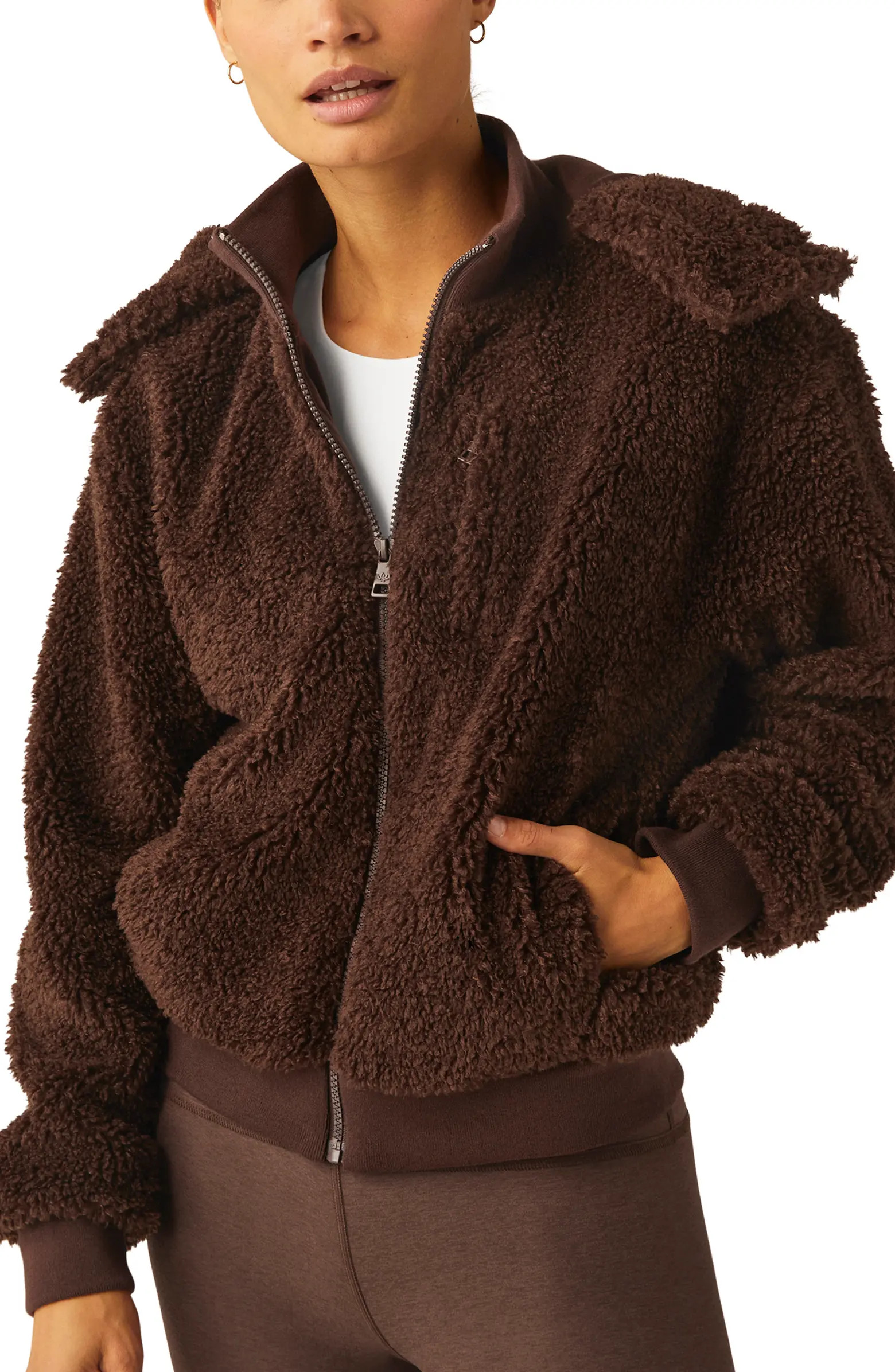 Adventure Faux Shearling Hoodie | Nordstrom Rack