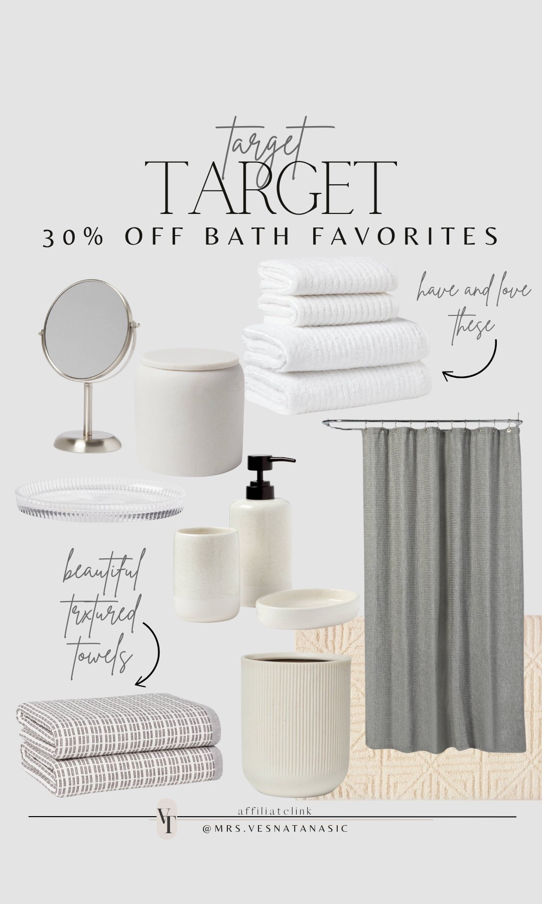 Target bath favorites on sale now! My favorite towels now come in several different sizes. @target @targetstyle #targetpartner #target #ad #targethomeambassador #targetstyle #bath #bathfavorites #casaluna #thresholdbath #sale

#LTKSaleAlert #LTKFindsUnder100 #LTKHome