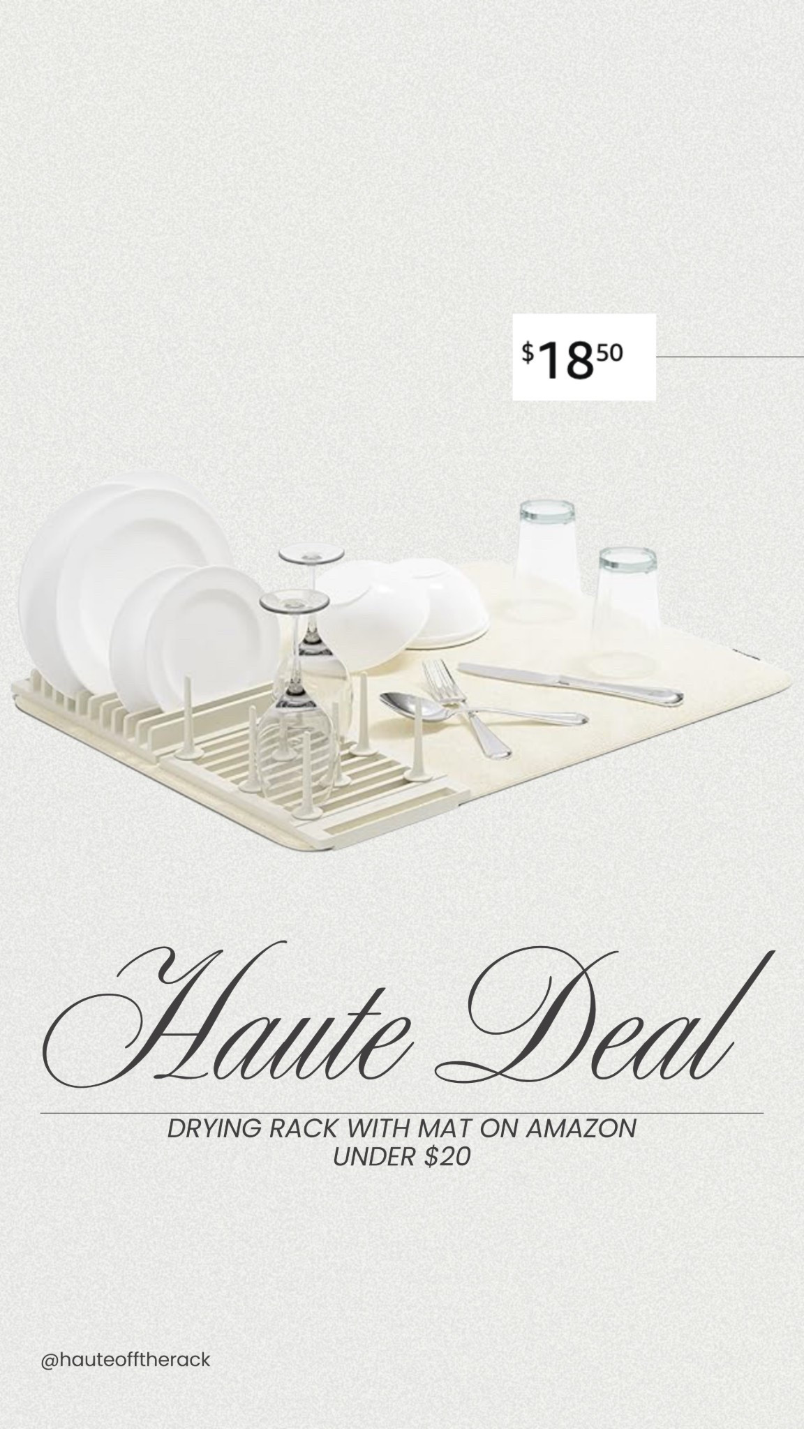 Obsessed with this drying mat & rack! I got it over the summer on Amazon and it’s been a game changer! 

#amazonhome #amazonfinds #dailydeal #kitchenorganization #homeorganization

#LTKHome