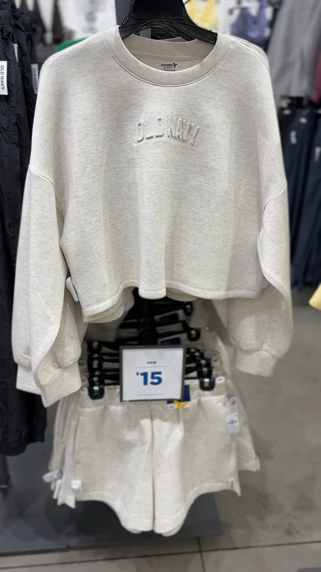 50% OFF RIGHT NOW!! The cutest sweat sets for warmer months! These would be perfect for a cooler day/night. They are lightweight and comfortable too 🤌🏼 love a good sweatshirt and shorts combo! 😌 

#LTKActive #LTKgrwm #LTKSaleAlert