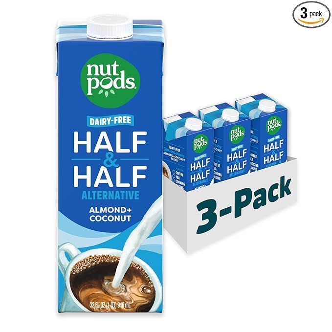 nutpods unsweetened Half & Half Dairy-Free Coffee Creamer | Amazon (US)