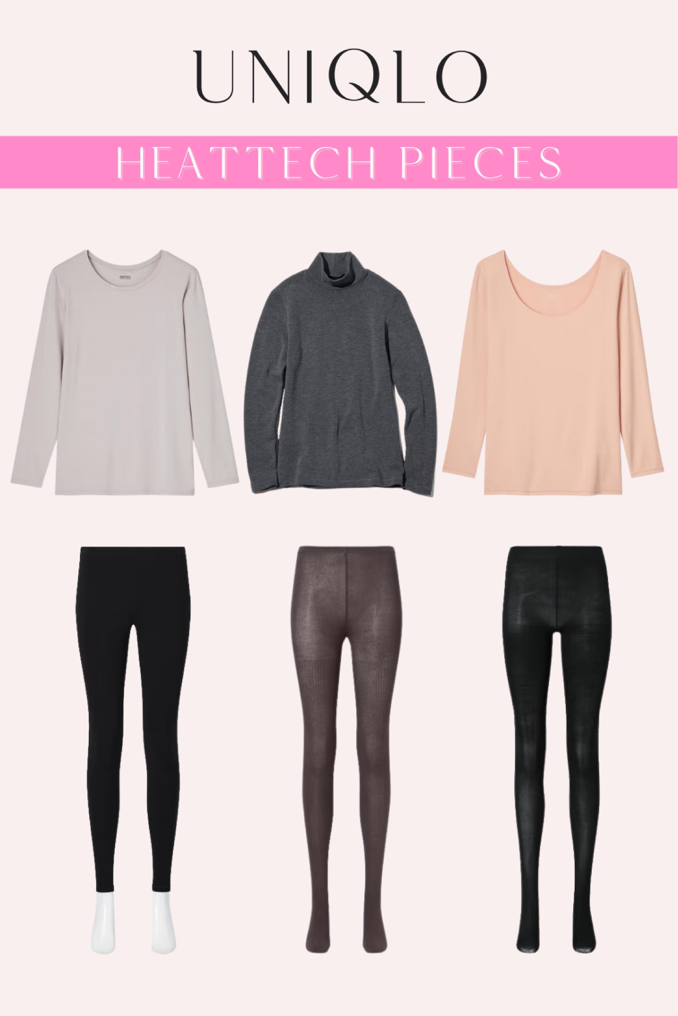 Uniqlo Heattech pieces are here to keep you warm this winter! From basic long sleeves to fleece lined tights these are your essential winter layering pieces  

#LTKfindsunder50 #LTKHoliday #LTKSeasonal
