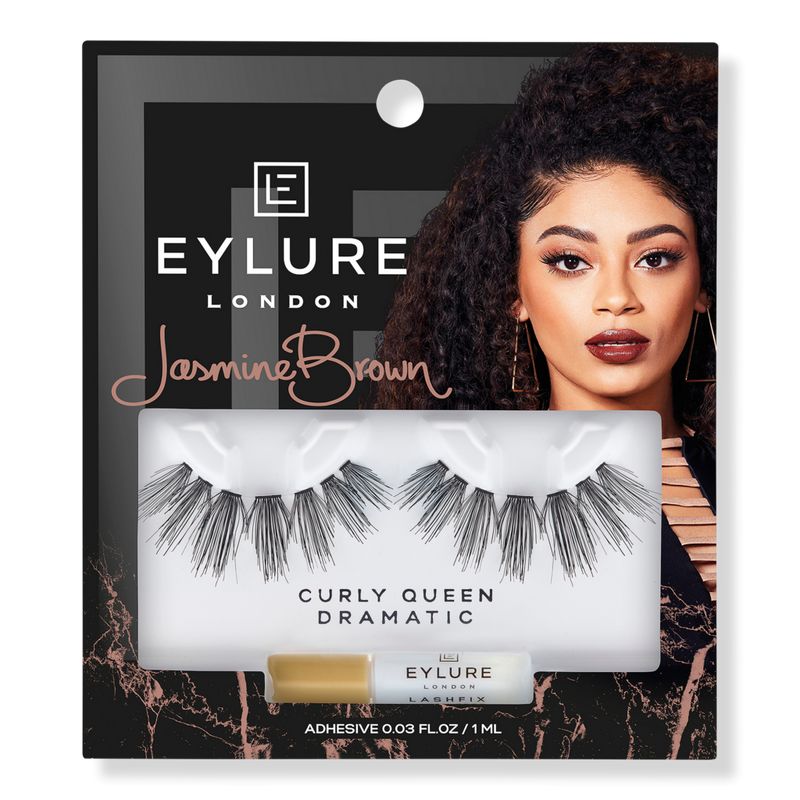 X Jasmine Brown Curly Queen Lashes | Ulta