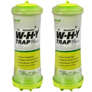 RESCUE Wasps Hornets Yellow jackets and Hornets Why Trap for (2-Pack) WHYTR2 - The Home Depot | The Home Depot