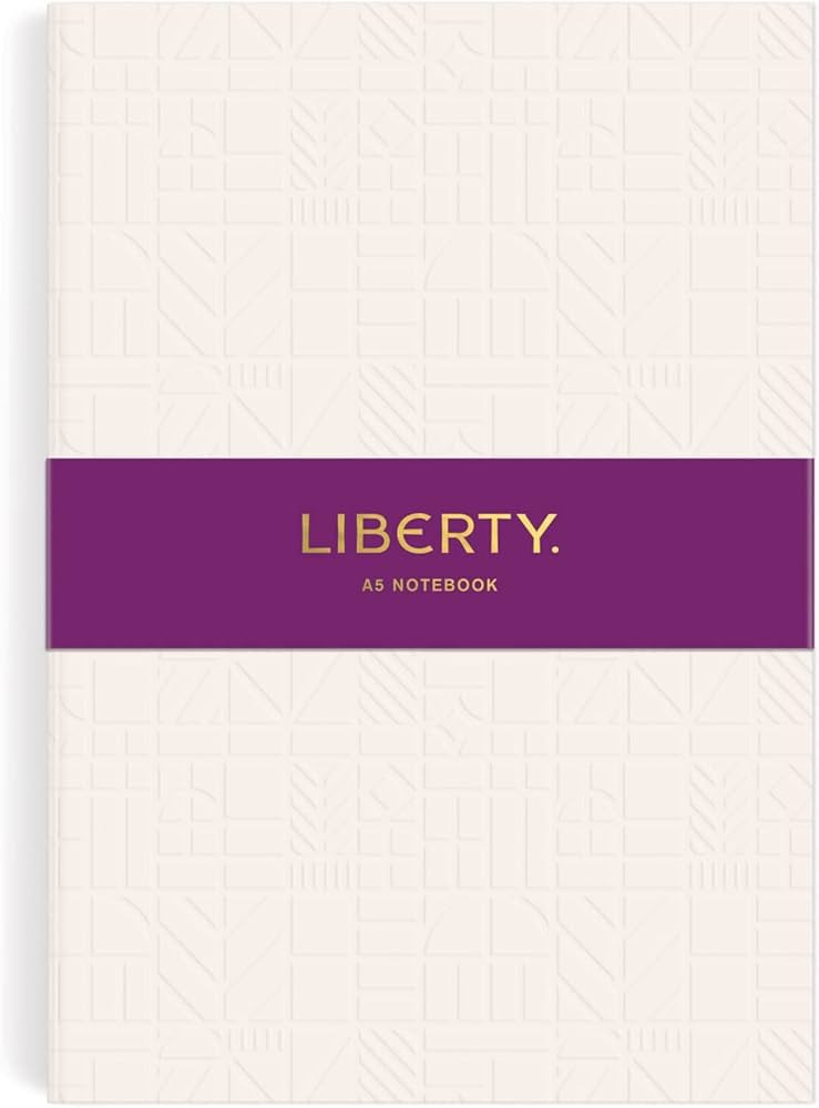 Galison Liberty Cream Tudor A5 Embossed Journal from 136 Lined Pages with Gilded Edges, Embossed ... | Amazon (US)