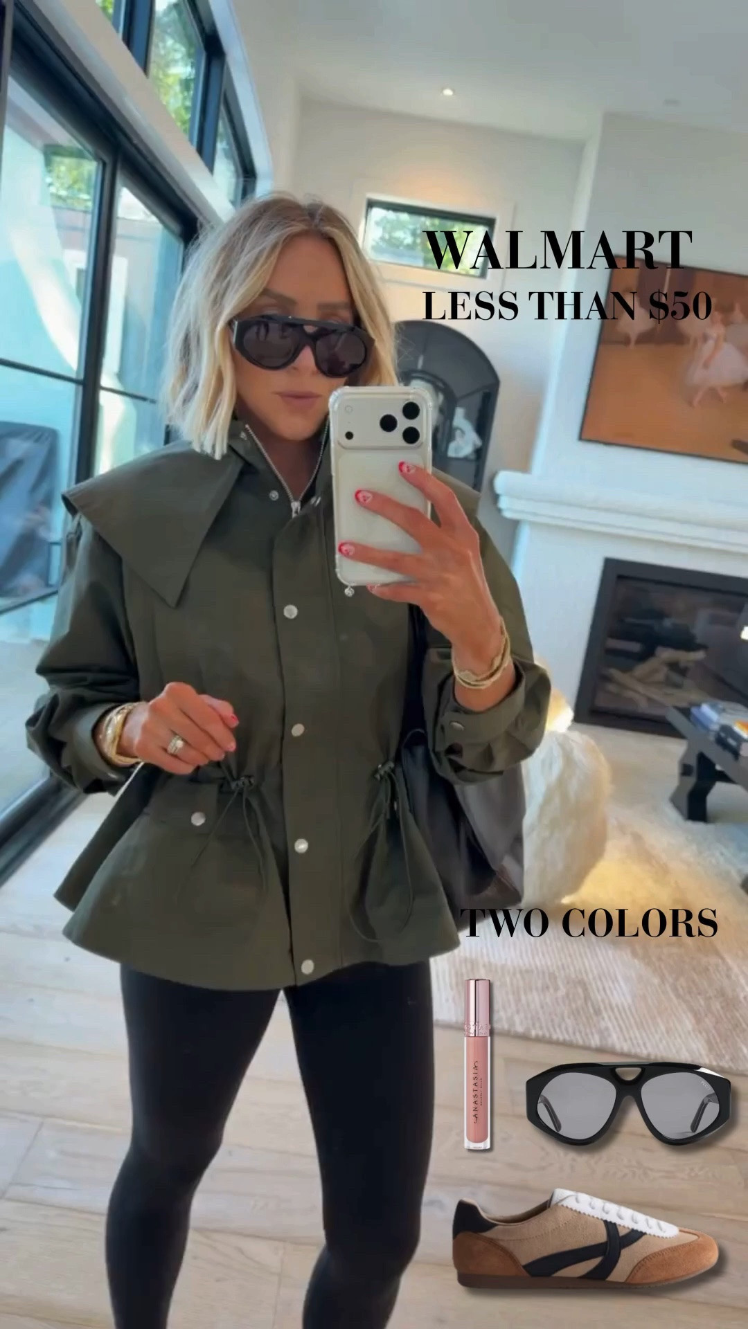 This Walmart jacket 🔥🔥 less than $50 and comes in two colors 👏 wearing a medium, could have done a small!

#LTKootd #LTKgrwm #LTKSeasonal
