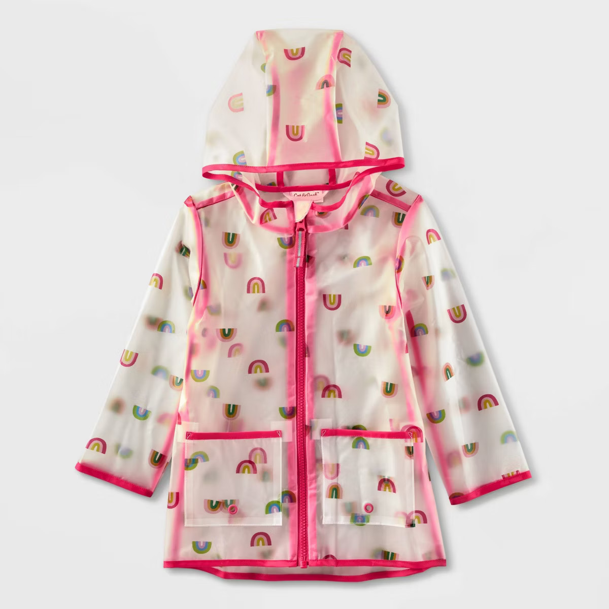 Toddler Rainbow Novelty Rain Jacket - Cat & Jack™ | Target