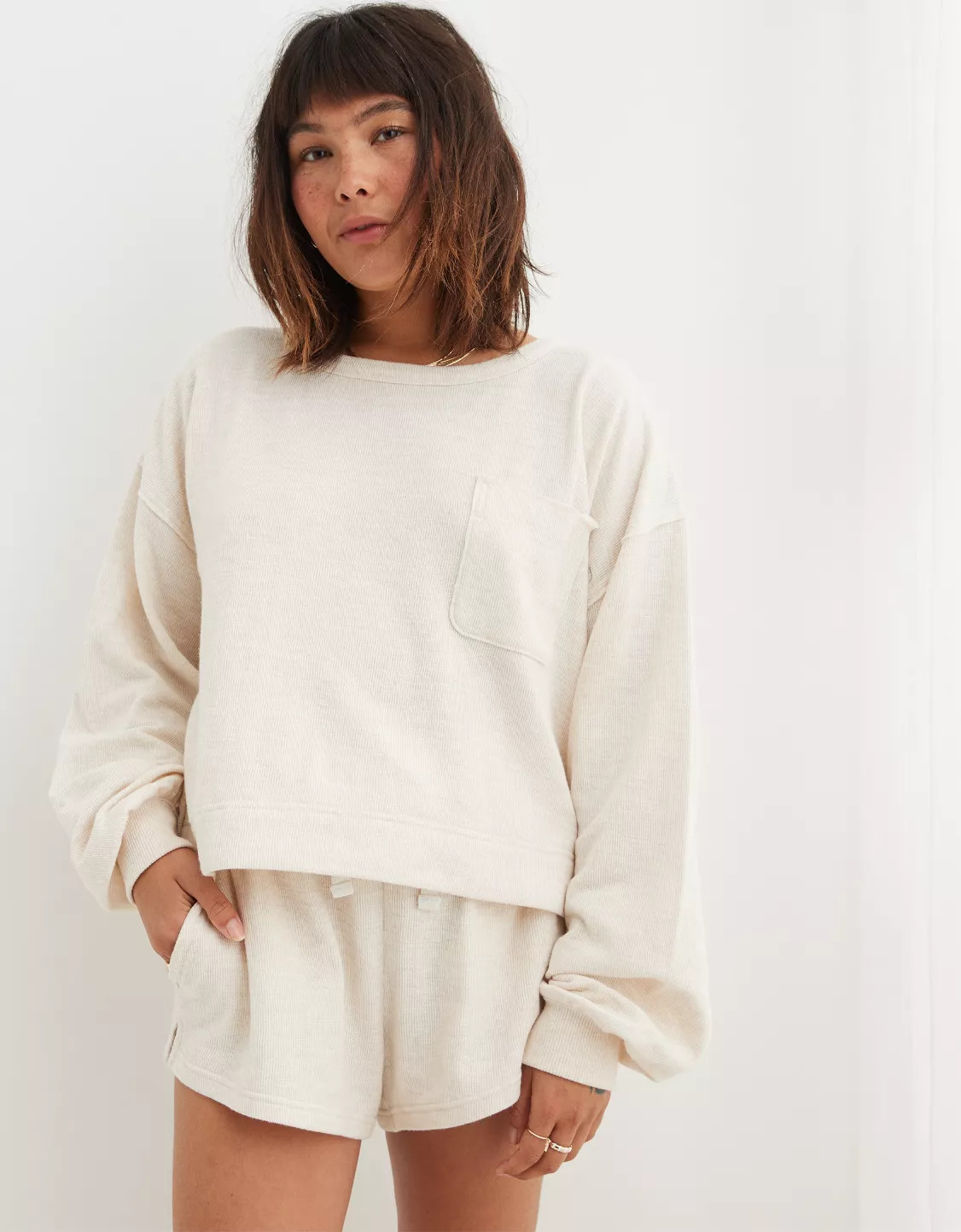 Aerie Endless Summer Crew Sweatshirt | Aerie