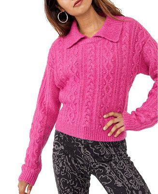 Free People Every Cloud Cable-Knit Sweater & Reviews - Sweaters - Women - Macy's | Macys (US)