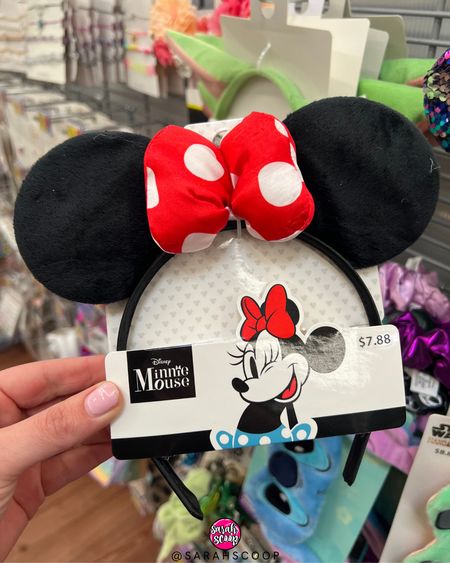 Looking for the perfect Minnie Mouse headband? Look no further than Walmart! This red polka dot bow headband is just what you need to add a touch of magic to your day. #Walmart #disney #minniemouse #redpolkadotbow #ears #headband #Walmartfind #Walmartfashion

#LTKFestival #LTKFind #LTKfit