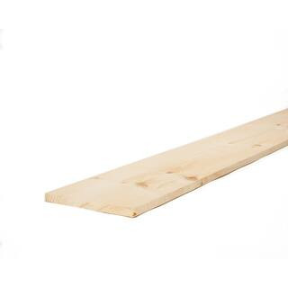 1 in. x 10 in. x 6 ft. Premium Kiln-Dried Square Edge Whitewood Common Softwood Board 914894 - Th... | The Home Depot