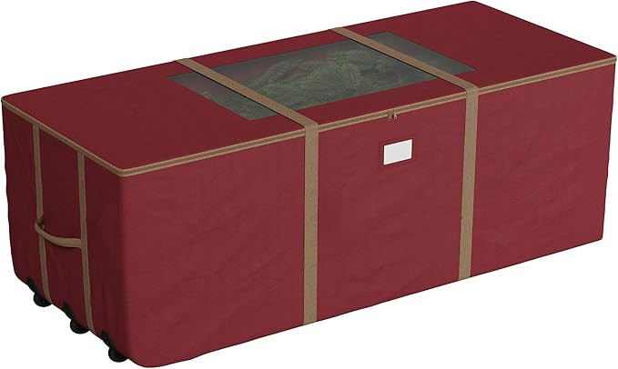 Rolling Christmas Tree Storage Bag - Heavy-Duty Storage Bags for 12FT Artificial Trees, Seasonal ... | Amazon (US)